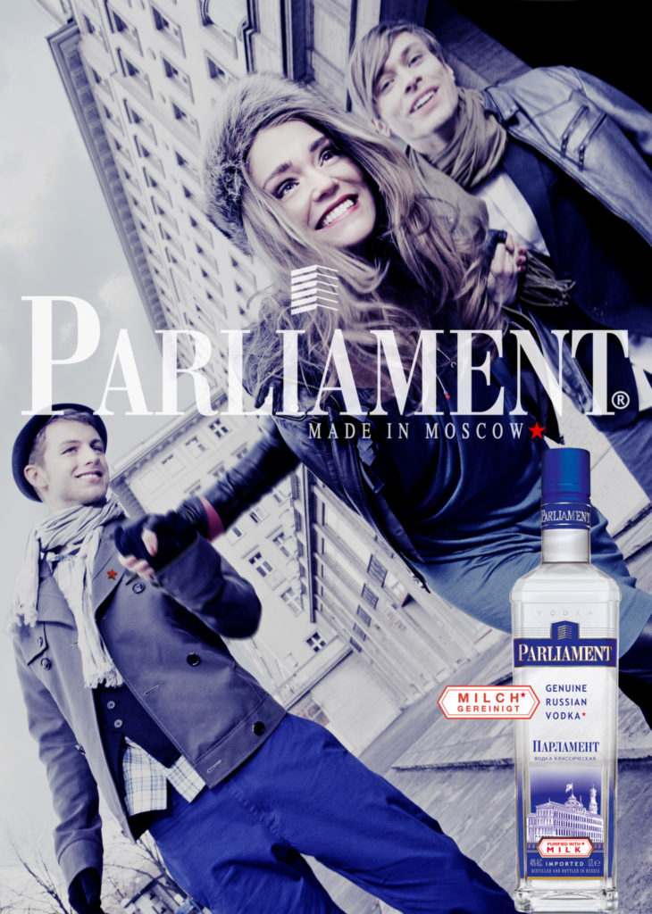 3. parliament vodka